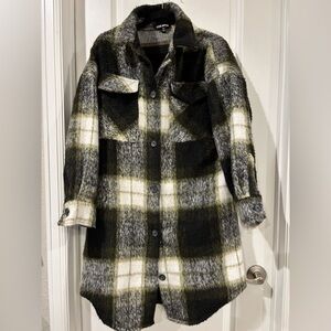 Steve Madden Plaid Jacket Women's Small